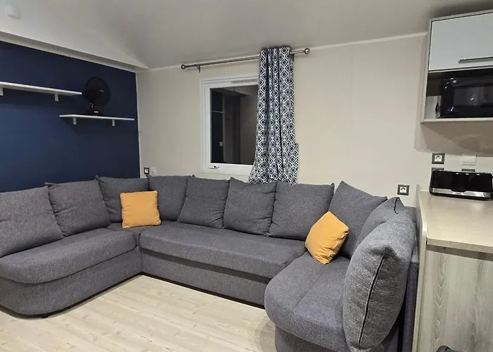 Campingplatz Mobil-home Le Bois Dormant 87